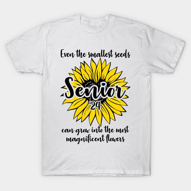 Class of 2024 Senior Gifts Funny Seniors 2024 T-Shirt by KsuAnn